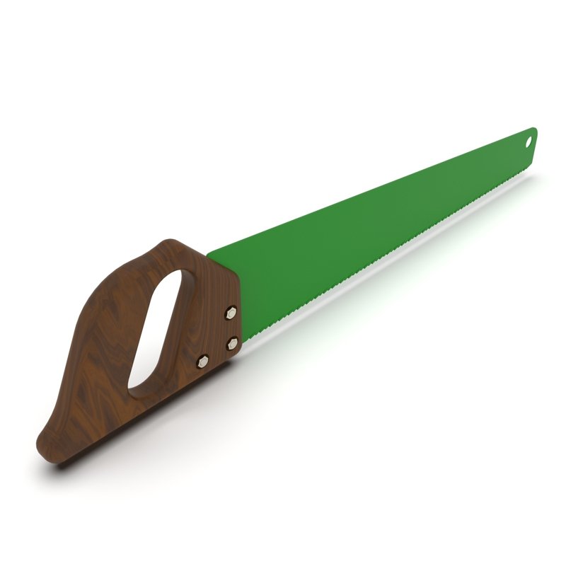 Handsaw Handsaw with steel and tungsten carbide teeth