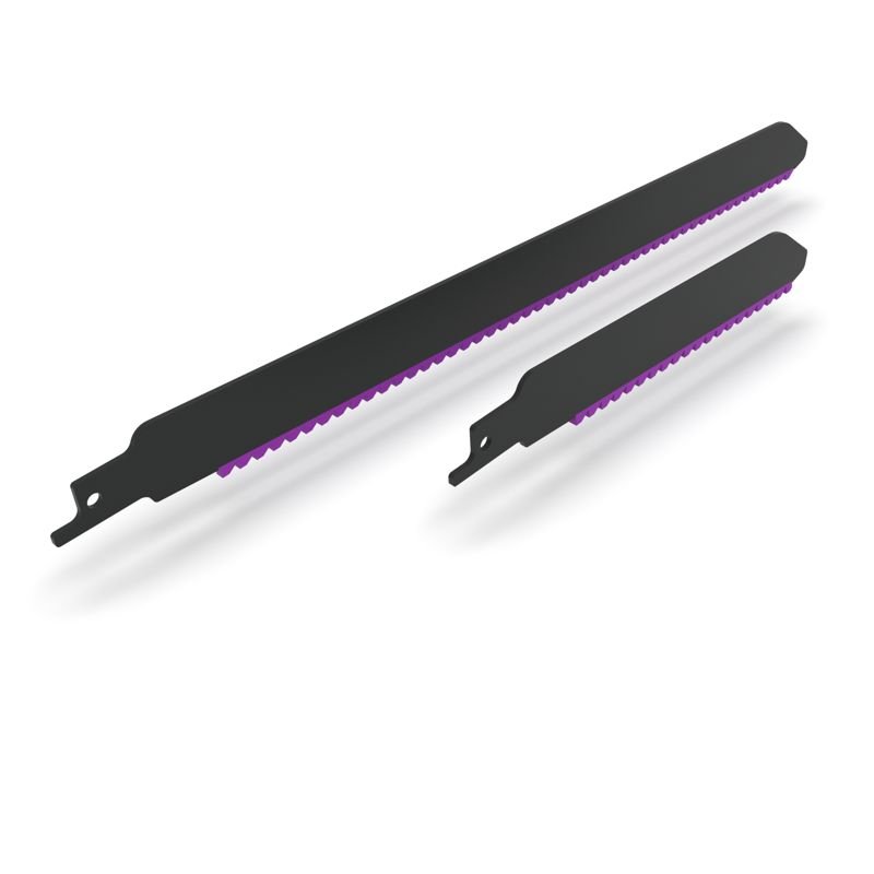 Purple/Black Label full tungsten carbide edge reciprocating saw blades