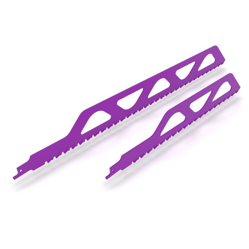 Purple Label tungsten carbide tipped reciprocating saw blade
