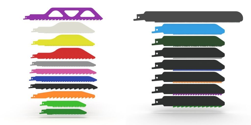 Reciprocating Saw Blades with tungsten carbide